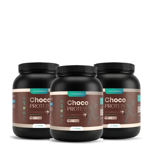 ChocoProtein, Concentrat Proteic din Zer, ciocolată, 3 bucăți