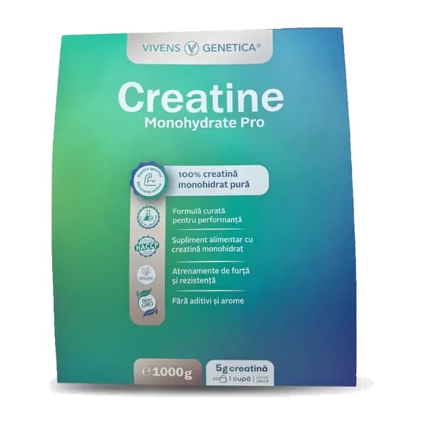 Creatine Monohydrate Pro, Performanță Sportivă, 1 bucată