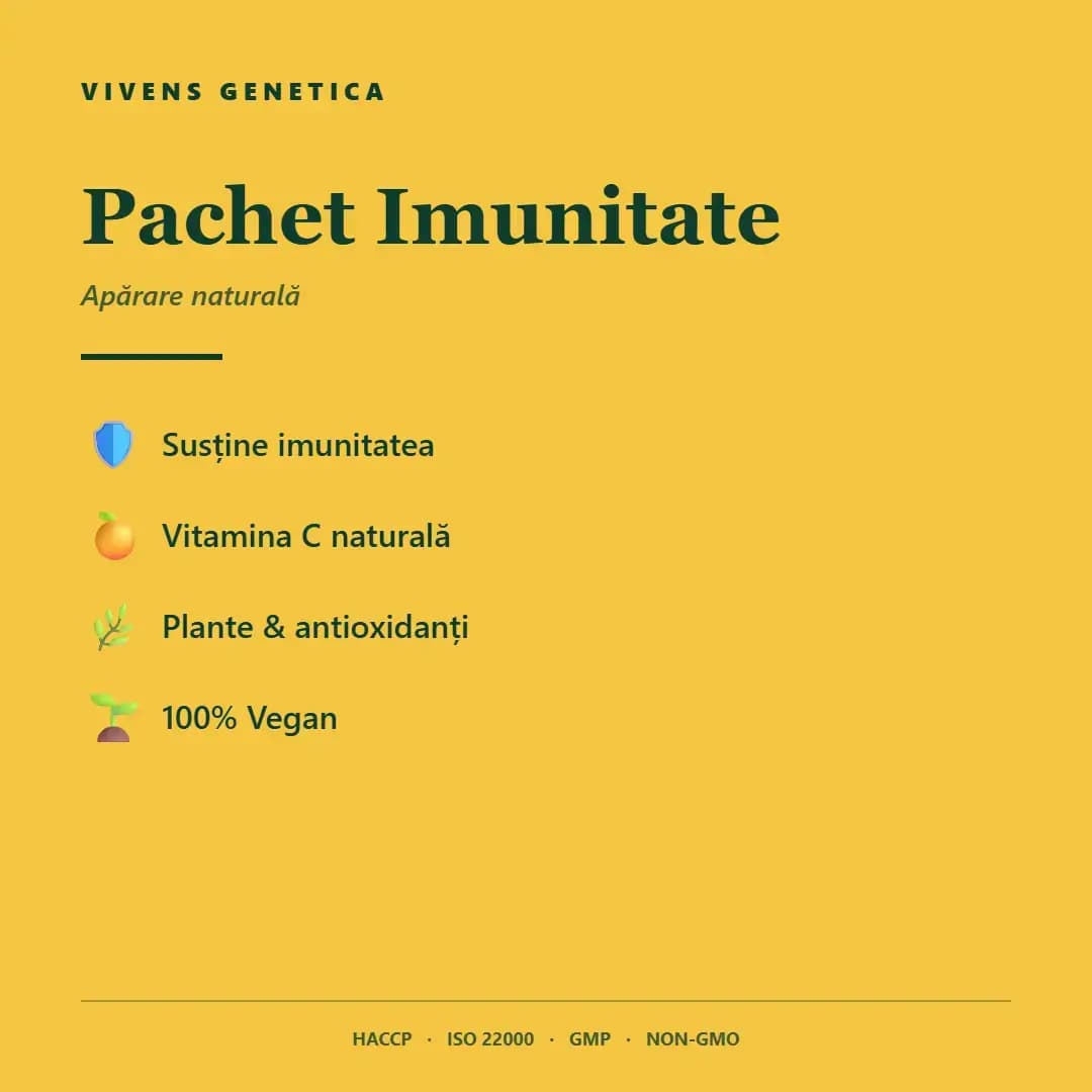 pachet imunitate cu ulei de chimen negru și vitamine complete