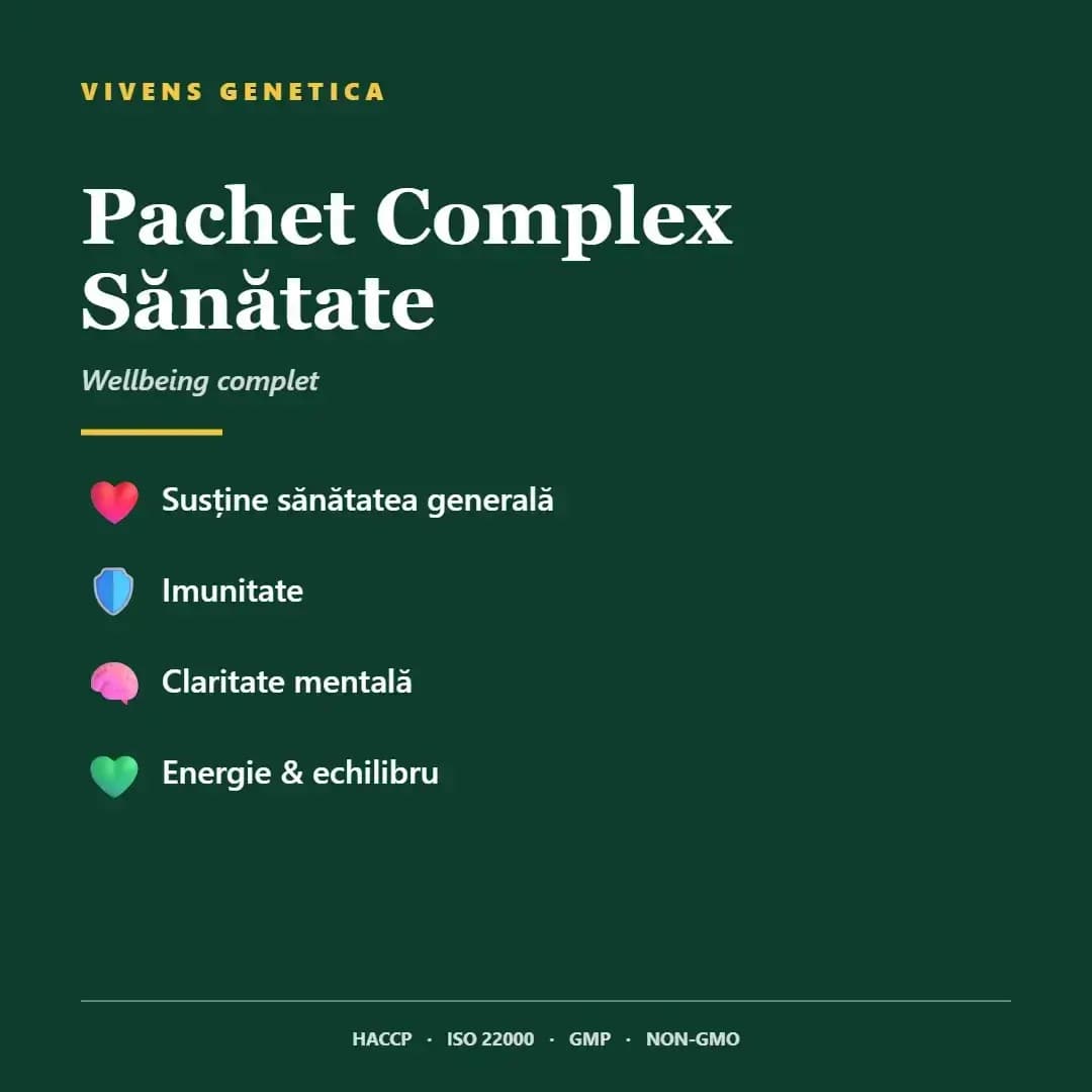 pachet complex sănătate cu vitamine, probiotice și chimen negru