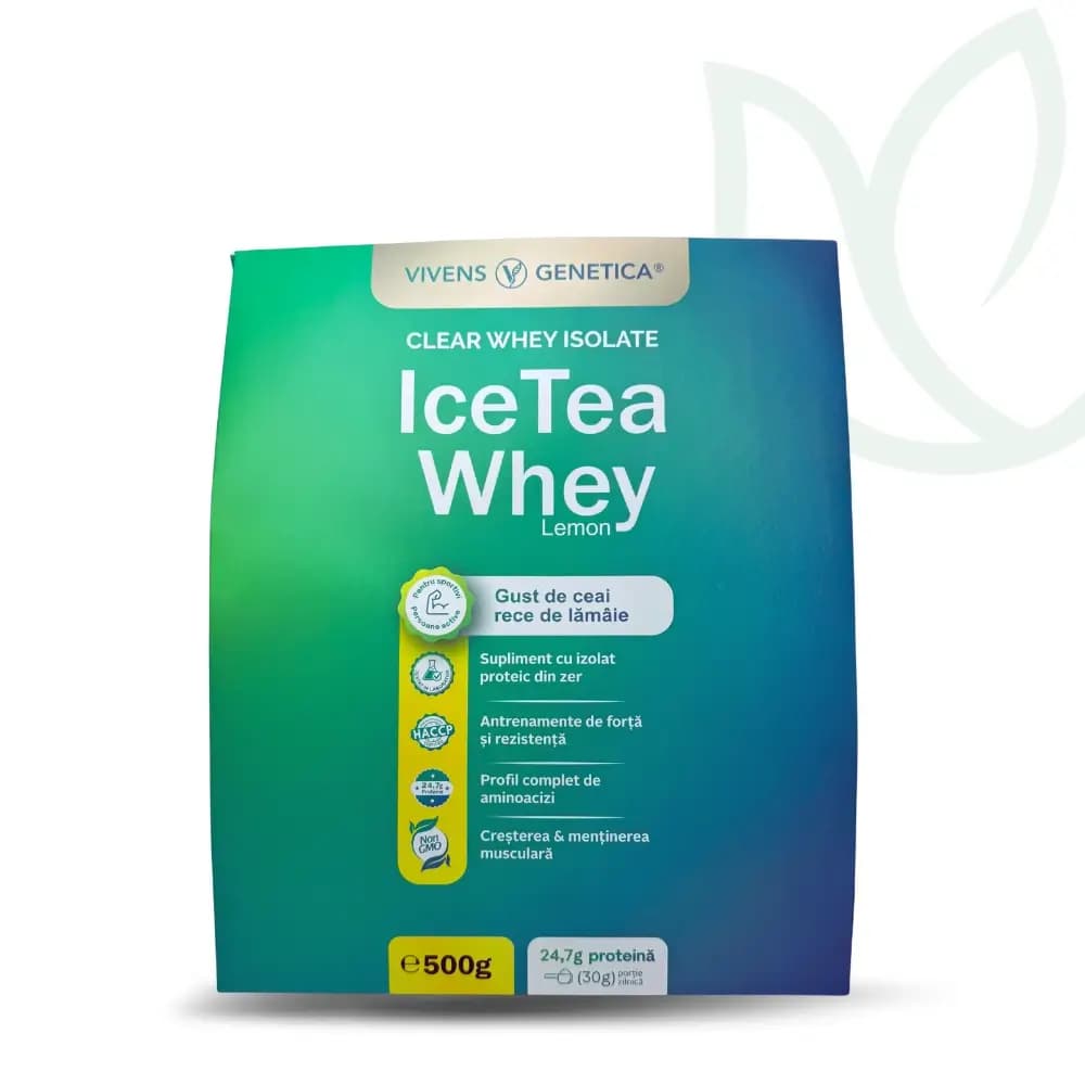 IceTea Whey Lemon, Izolat de Zer, Ceai Rece & Lămâie