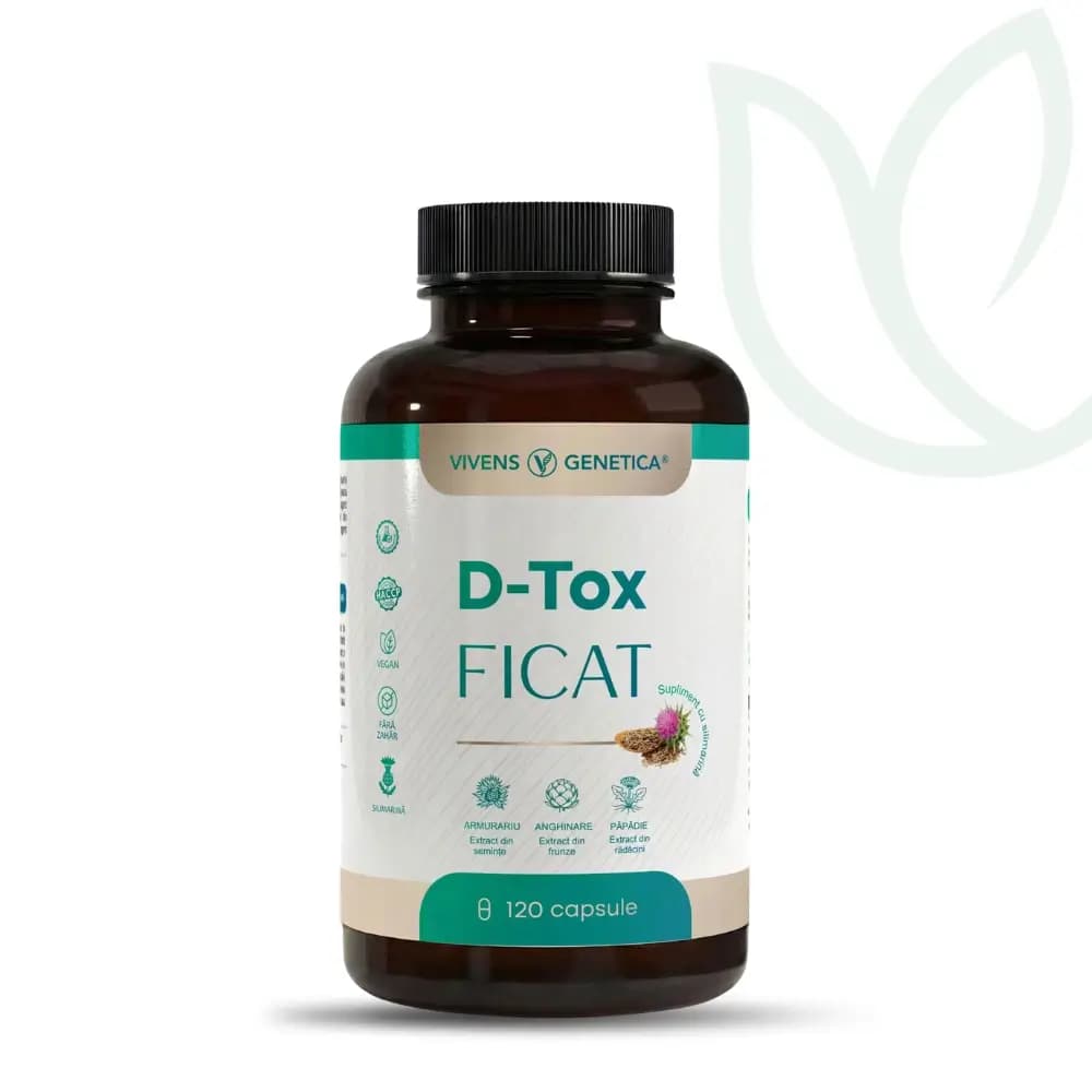 D-Tox Ficat, Silimarină, Armurariu & Anghinare