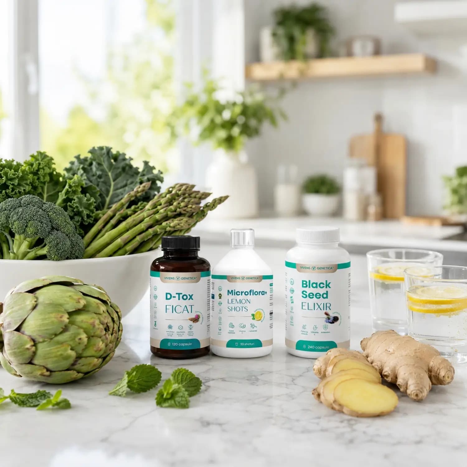 Pachet Detox Plus, Detoxifiere și curățare de la Mâna Naturii