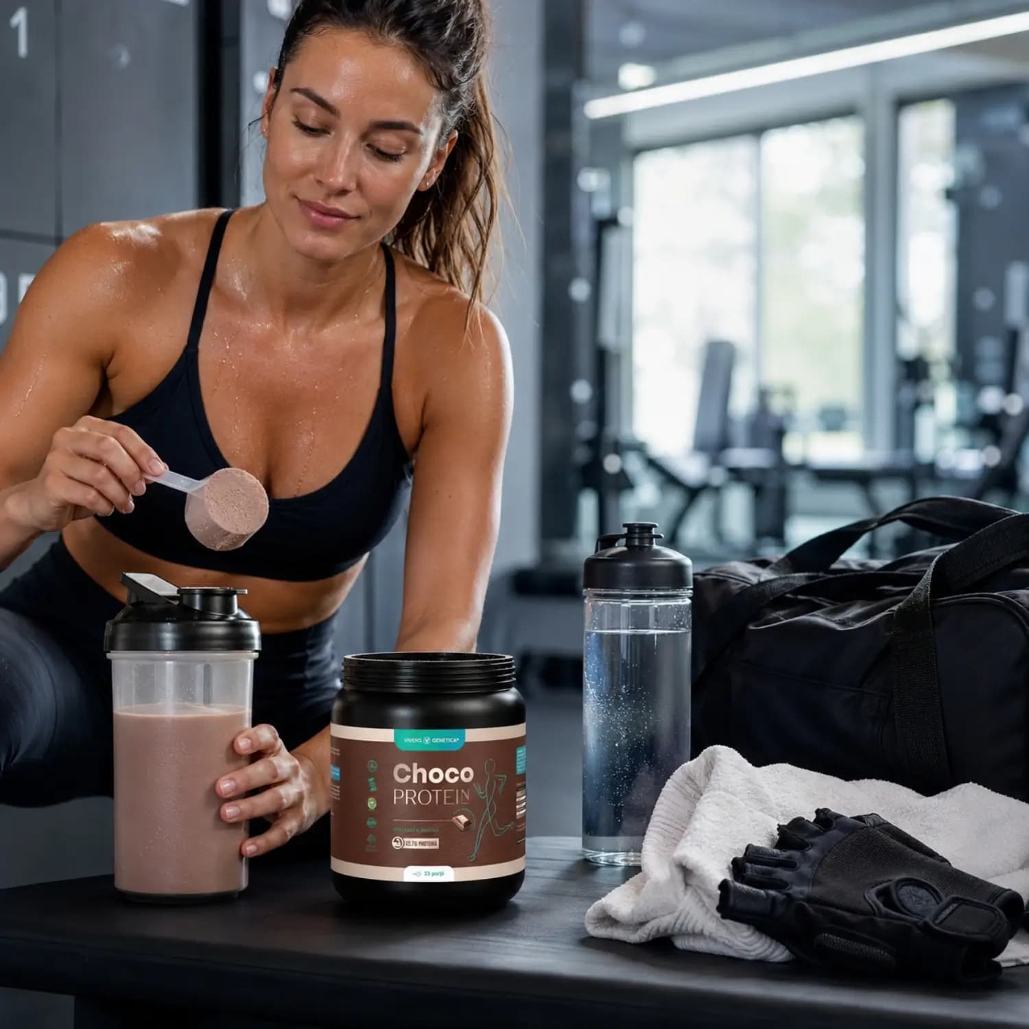 ChocoProtein 1000 g, Performanță sportivă de la Mâna Naturii