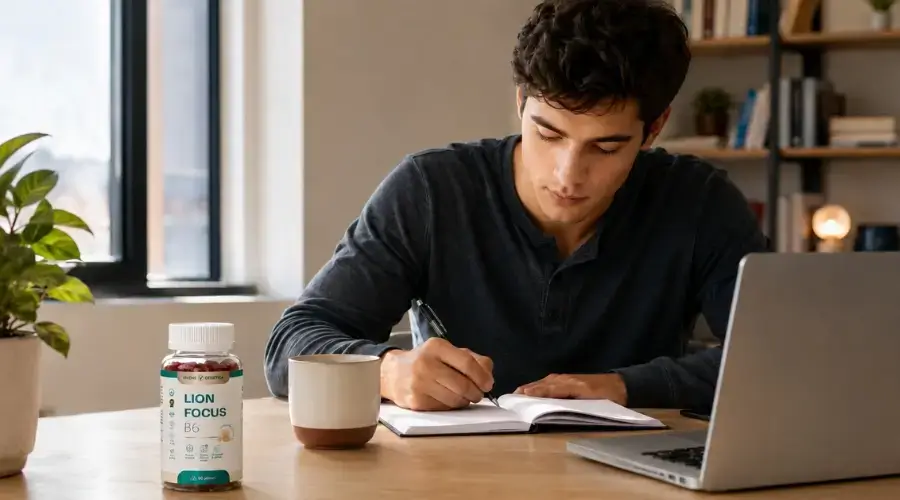 Top 6 suplimente pentru concentrare la examen, Lion's Mane, vitamine B, magneziu, omega-3
