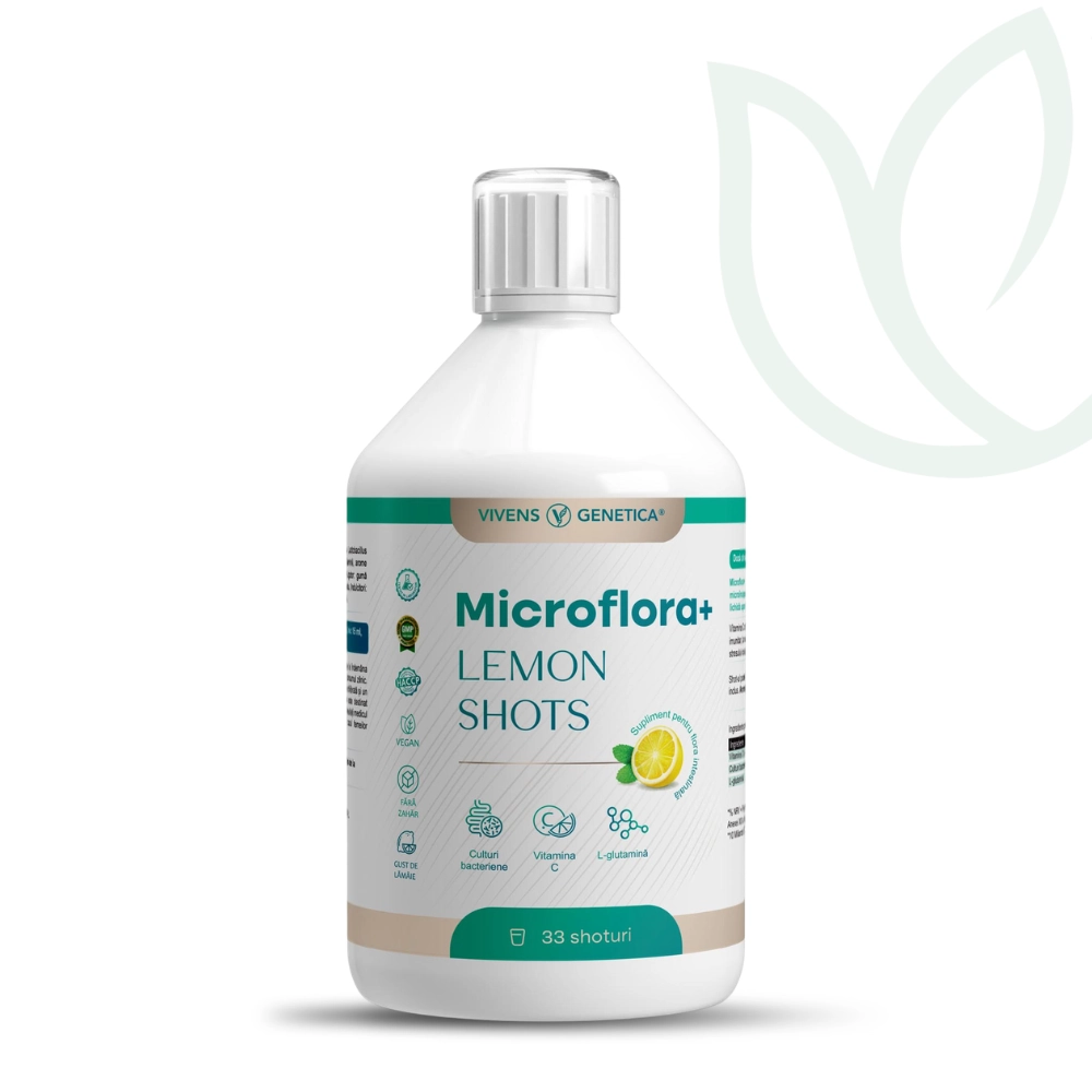 Microflora+ Lemon Shots 500 ML (33 shots)